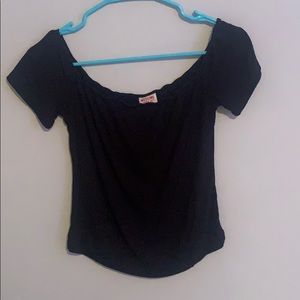 Off Shoulder Short Sleeve Top